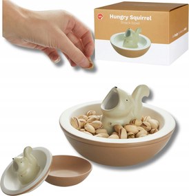 Mogyoró Snack Tál Saláta tálaló Mókus Snack Tároló