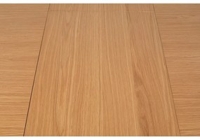 Kerek bővíthető étkezőasztal tölgyfa dekoros asztallappal és hosszabbító asztallappal ø 120 cm Twist – Zuiver