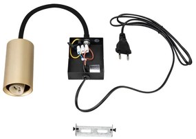 Brilagi - Rugalmas fali lámpa SELE 1xGU10/30W/230V fekete/arany