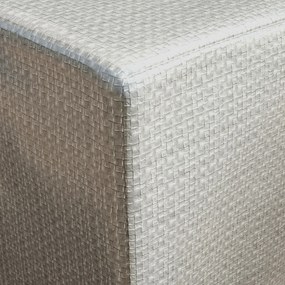 Outsunny Kültéri Kert Lounge Fedező, Kültéri Védő Fedelet, Anti-UV, Nagy Szigorúságú Polietilén, Kerti Asztal Fedél, 235 x 190 x 90 cm, Szürke | Aosom