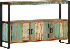 vidaXL tömör újrahasznosított fa tálalószekrény 120 x 30 x 75 cm