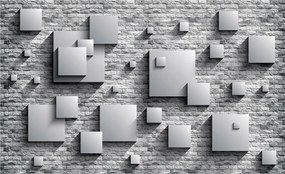 Tapéta Geometria Absztrakt Szürke Árnyékok Perspektíva Minimalizmus 300x210