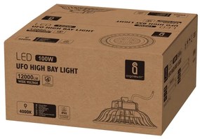 Aigostar - ipari LED lámpatest UFO HIGHBAY LED/100W/230V 4000K IP65