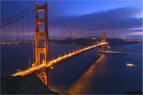 Kép - Golden Gate híd (90x60 cm)
