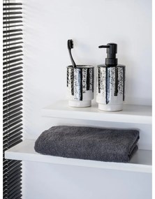 Fekete-fehér kerámia szappanadagoló 340 ml Subiza – Wenko