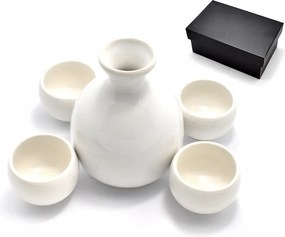 Szaké adagoló szett Shiro, 300ml-es kancsó, 4 db csésze