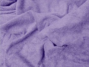 Frottír EXCLUSIVE világoslila lepedő 90x200 cm