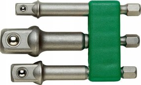 Adapterkészlet 3 részes 1/4"-1/2" Fortis