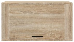 sonoma tölgy szerelt fa fali cipőszekrény 70 x 35 x 38 cm