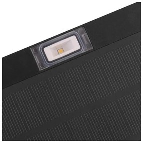 LED Napelemes reflektor mozgásérzékelővel LED/3,7V 1200mAh 4000K IP65 fekete