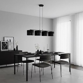 Emibig modern függeszték karbon fekete emi1651/4