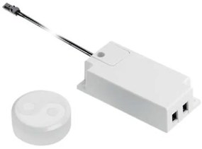 Kapcsoló, érintős, CCT-hez, távvezérlős, fényerőszabályozóval, 12V, Max 60W, Mini AMP csatlakozóval, fehér
