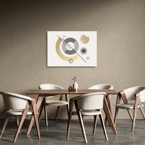 Üveg kép - Geometriai formák N⁰2 (70x50 cm)