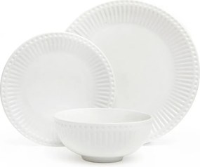 Porcelán étkészlet 12 db-os Purita – Bonami Essentials