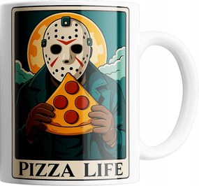 Bögre Pizza Rajongónak Kiváló Minőség Ajándék Szöveg