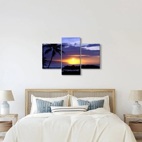 A naplemente képe a tenger felett (90x60 cm)