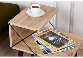 Éjjeli szekrényke CROSS 55x50 cm barna