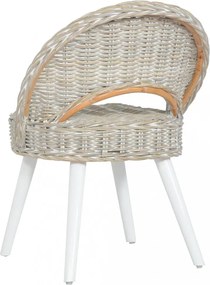 fehér kubu rattan kanapészék