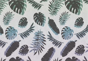 Fotótapéta Monstera Pálma Banán Trópusi levelek Minta 416x290 +ragasztó