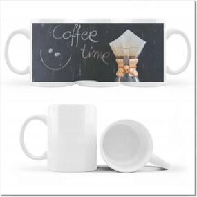 Coffee time fényképes bögre