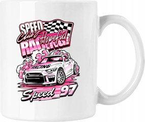 Speed Club Racing bögre 97 Fehér 330ml