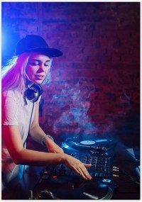 Poszterek 70x100 Dj akcióban Csaj Djka