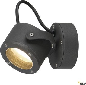 SLV 231515 SITRA Modern Kültéri Fali Lámpa Antracit GX53 IP44