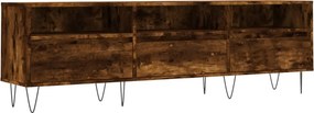vidaXL füstös tölgy színű szerelt fa TV-szekrény 150 x 30 x 44,5 cm