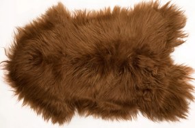 Juhbőr Szőnyeg Vörös Juhbőr Hosszú Haj