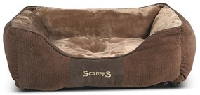 Barna plüss fekhely kutyáknak 50x60 cm Scruffs Chester M – Plaček Pet Products