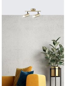 spotlámpa COLLY 2xGU10/15W/230V arany