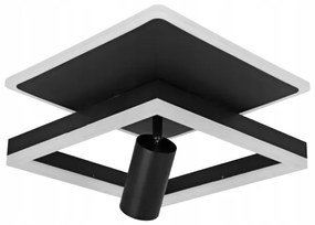 LED mennyezeti lámpa LED/38W/230V + 1xGU10/30W fekete