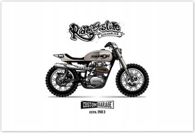 Poszterek 185x125 Motorkerékpár Antik Vintage