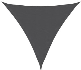 antracitszürke 100% poliészter oxford szövet napvitorla 2x2x2 m