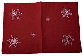 Textil tányéralátét karácsonyi mintával 33x48 cm Crystalline – Dakls