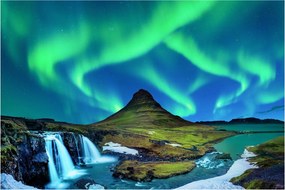 Kép - Kirkjufell, Izland (90x60 cm)