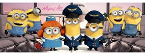 Clementoni Puzzle 1000 darabos panoráma Minionok