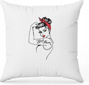 Párna neki Tökéletes Nőnapi Ajándék "Girl Power"