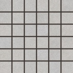 Mozaik Rako Block világosszürke 30x30 cm matt DDM06780.1