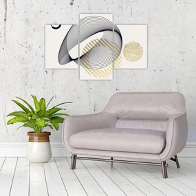 Kép - Geometriai formák N⁰3 (90x60 cm)