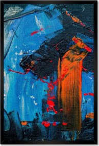 Poszterek keretben 40x60 Absztrakt indián