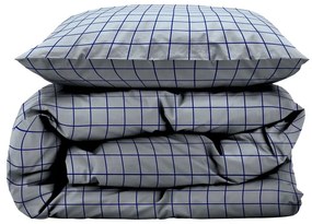 Világoskék egyszemélyes renforcé pamut ágyneműhuzat 140x200 cm Vista – Södahl