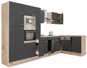 Yorki 370 sarok konyhabútor felülfagyasztós hűtős kivitelben