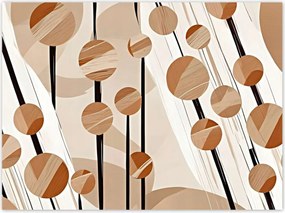 Poszterek 135x100 Bézs az oszlopokon