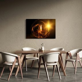 Gyertya képe (90x60 cm)
