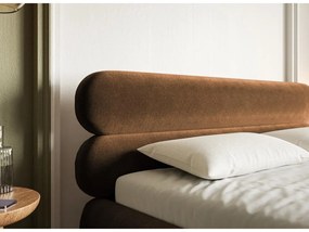 Franciaágy 180 cm Rirri 180B (ágyráccsal) (réz + piros). 1099868