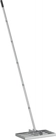 vidaXL Kert Rake Ezüst 45 x 25 x 200 cm Rozsdamentes acél