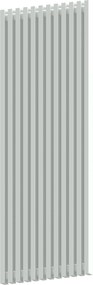 Dekorációs Radiátor Dallas H1200 L580 Fehér