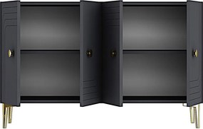 Lessi 120 - Anthracite, Gold