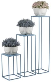 Virágállvány 40x24 cm kék